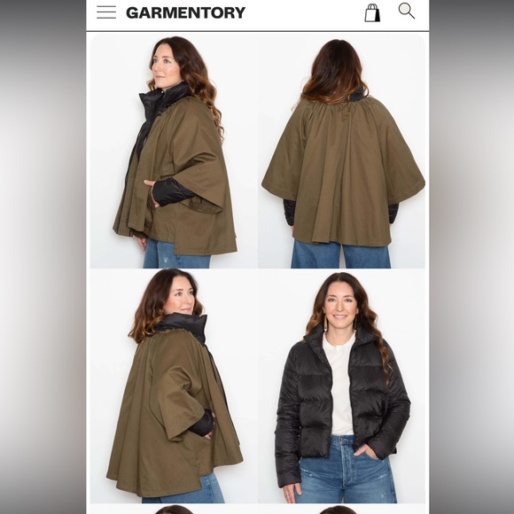 Psophia Cape Jacket NWT - Picture 3 of 4